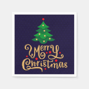 Merry Christmas Napkin