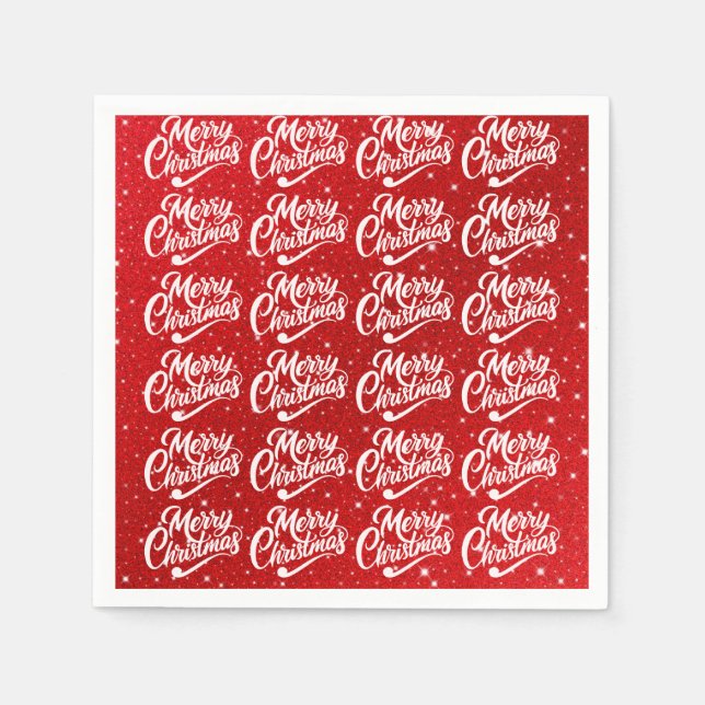 Merry Christmas Napkin (Front)