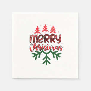Merry Christmas Napkin