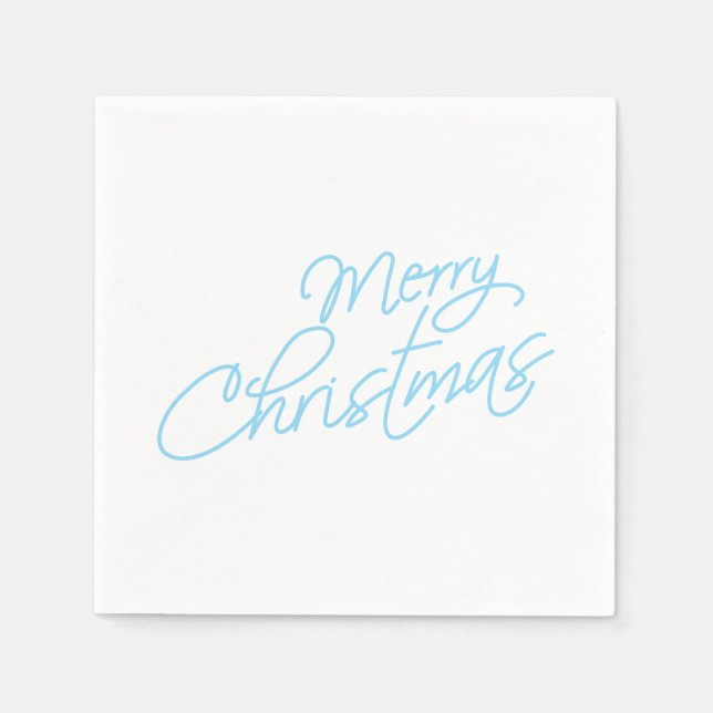 Merry Christmas Napkins (Front)