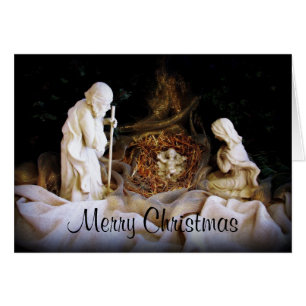 Merry Christmas Nativity Scene