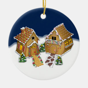 Merry Christmas Neighbour Ceramic Ornament