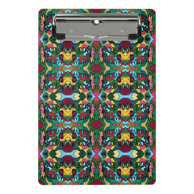 MERRY CHRISTMAS NEUROGRAPHIC & BLACK LINE MINI CLIPBOARD (Front)