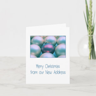 Merry Christmas - New Address Christmas Card