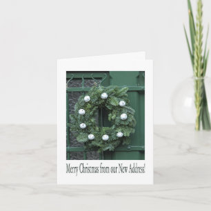 Merry Christmas - New Address Christmas Card
