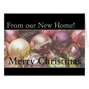 Merry Christmas - New Address Christmas Card