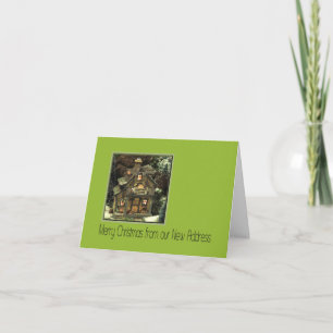 Merry Christmas - New Address Christmas Card