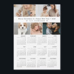 Merry Christmas  New year 2026 Calendar Photos<br><div class="desc">Send out thoughtful holiday cards that they can use for 2026 during your favourite family picture and a four 2026 calendar with this customisable magnet.</div>