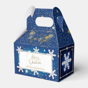 Merry Christmas & New Year! 20XX Gold Luxury Favour Box