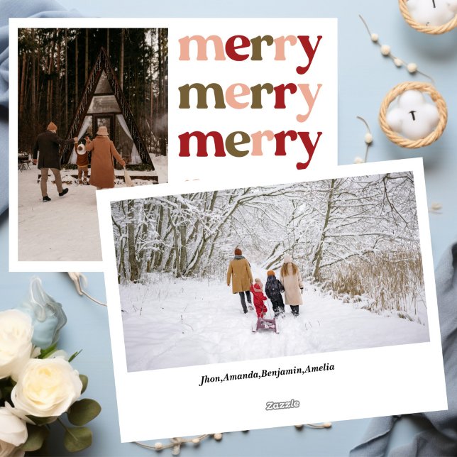 Merry Christmas New Year Cute Colourful Holiday  (Creator Uploaded)