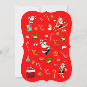 Merry Christmas Nice Naughty 25 December Christmas Card
