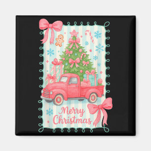 Merry Christmas Nk Truck Family Matching Pajamas G Magnet