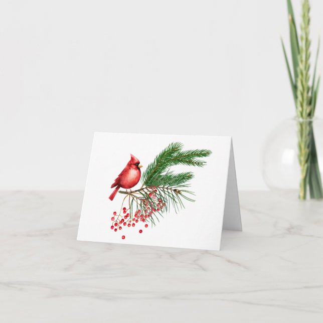 Merry Christmas Note Card (Front)