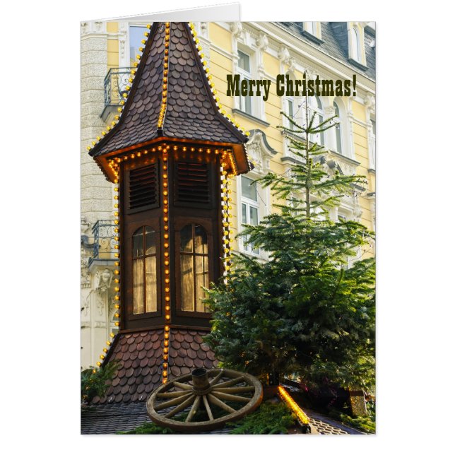 Merry Christmas Note Card (Front)