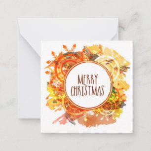 Merry Christmas Note Card