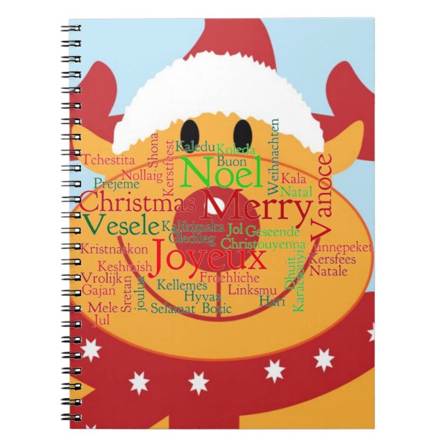 Merry Christmas Notebook (Front)