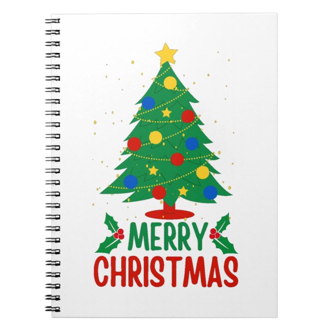 Merry Christmas Notebook (Front)