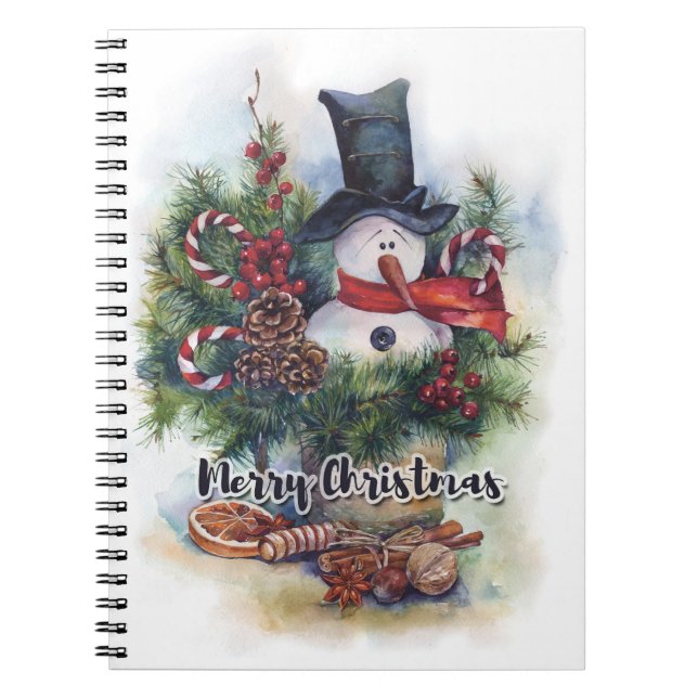 Merry Christmas  Notebook (Front)