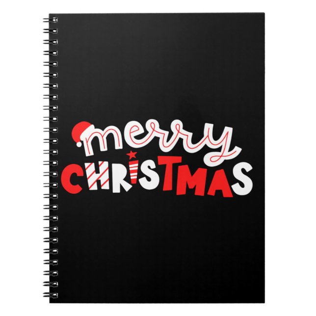 Merry Christmas Notebook (Front)