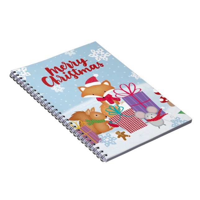 Merry Christmas Notebook (Right Side)