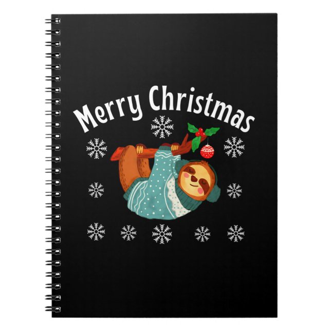 Merry Christmas Notebook (Front)