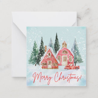 Merry Christmas Notecard