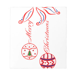 Merry Christmas Notepad