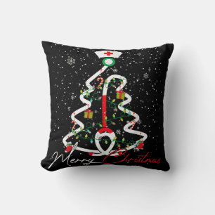 Merry Christmas Nurse Funny PICU Nurse Christmas Cushion