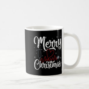 Merry Christmas Nurse Nursing Stethoscope, Coffee Mug