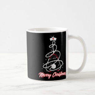 Merry Christmas Nurse Yuletide Practitioners Cute  Coffee Mug