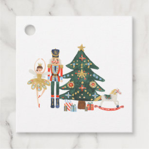 Merry Christmas Nutcracker Ballet Gift Tags