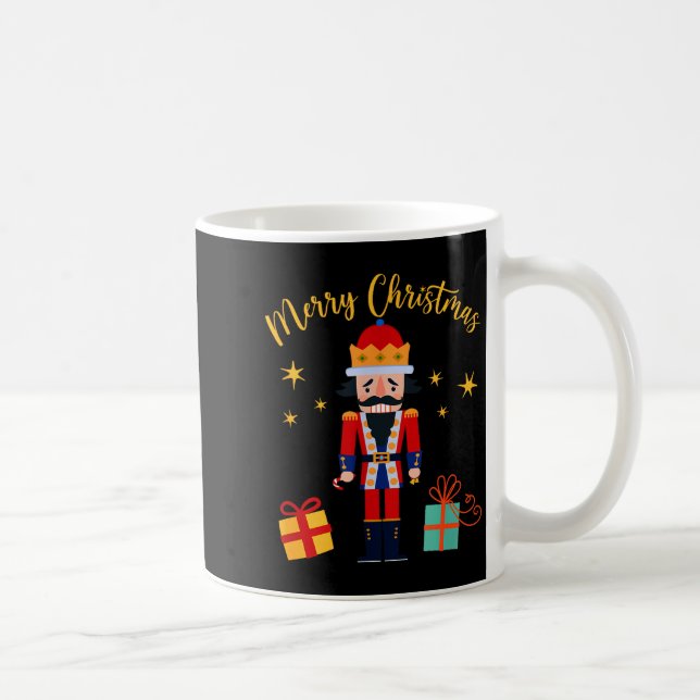Merry Christmas - Nutcracker  Coffee Mug (Right)