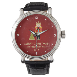 Merry Christmas - Nutcracker Holiday Greeting Watch