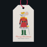Merry Christmas Nutcracker Mouse  Gift Tags<br><div class="desc">Merry Christmas Nutcracker Mouse Gift Tags</div>