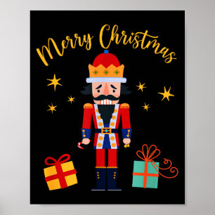 Merry Christmas - Nutcracker Poster
