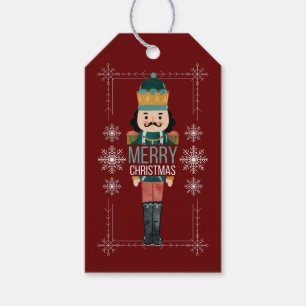 Merry Christmas Nutcracker To and From Gift Tag