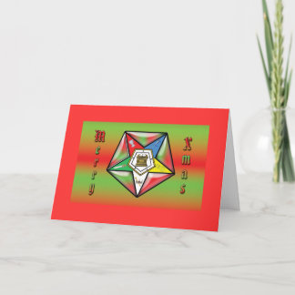 Merry Christmas OES Holiday Card