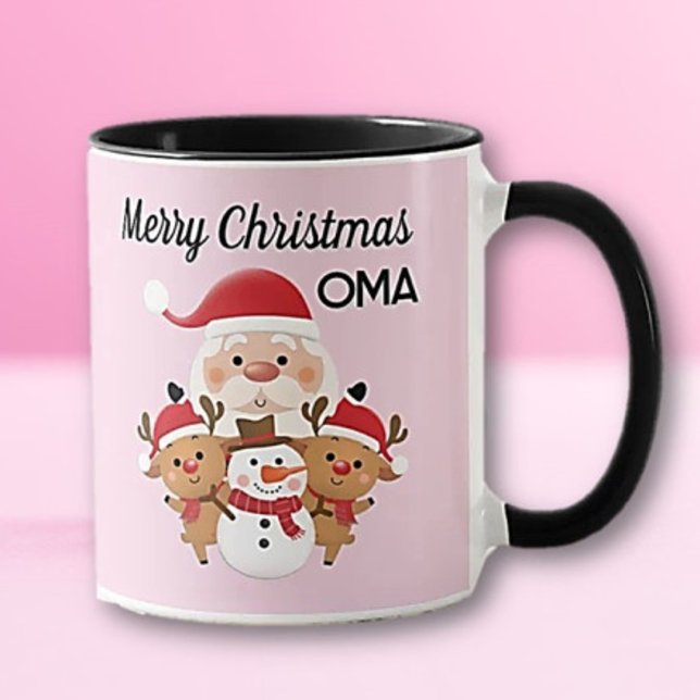 Merry Christmas OMA gift Mug (Creator Uploaded)