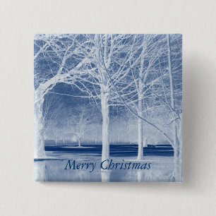 Merry Christmas on Ice Button