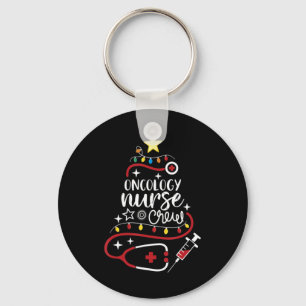 Merry Christmas Oncologist Nursing Gift Oncology N Key Ring