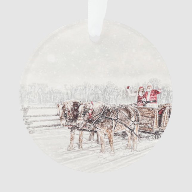 Merry Christmas Ornament (Front)
