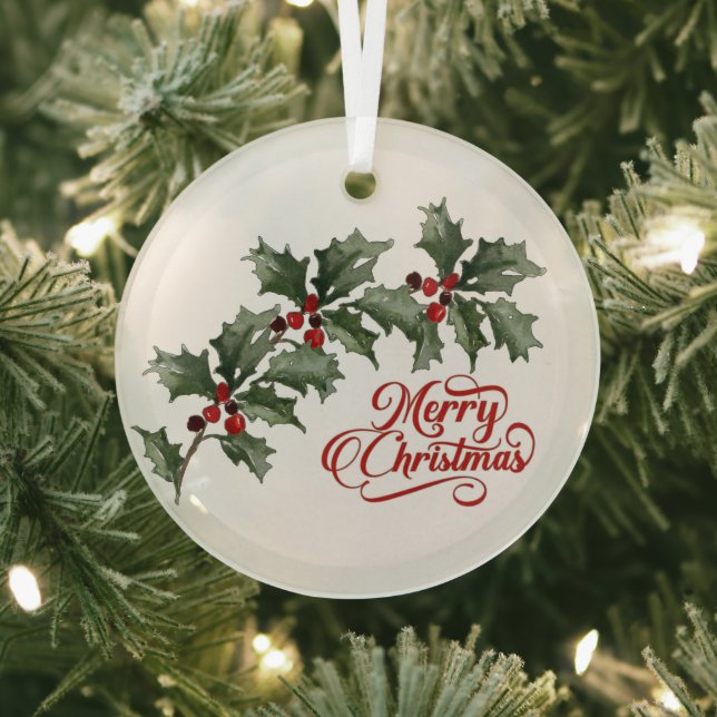 Merry Christmas Ornament (Insitu)