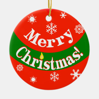 Merry Christmas Ornament