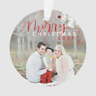 Merry Christmas Ornament