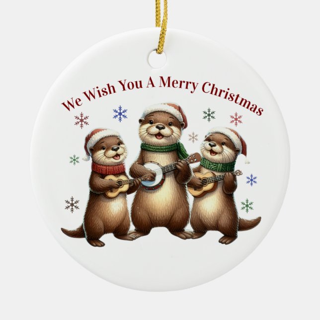 Merry Christmas Ornament (Front)