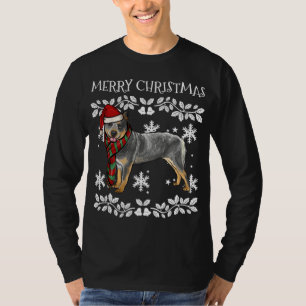 Merry Christmas Ornament Australian Cattle Dog Xma T-Shirt