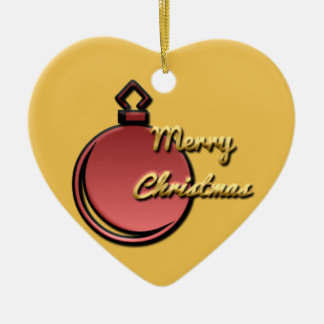 Merry Christmas ! ornament, for sale ! Ceramic Ornament