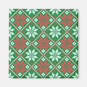 Merry Christmas Ornament Magnet