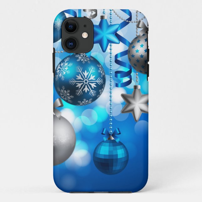 Merry Christmas Ornaments Case-Mate iPhone Case (Back)
