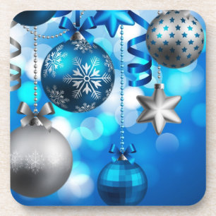 Merry Christmas Ornaments Coaster